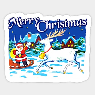 Merry Christmas Sticker